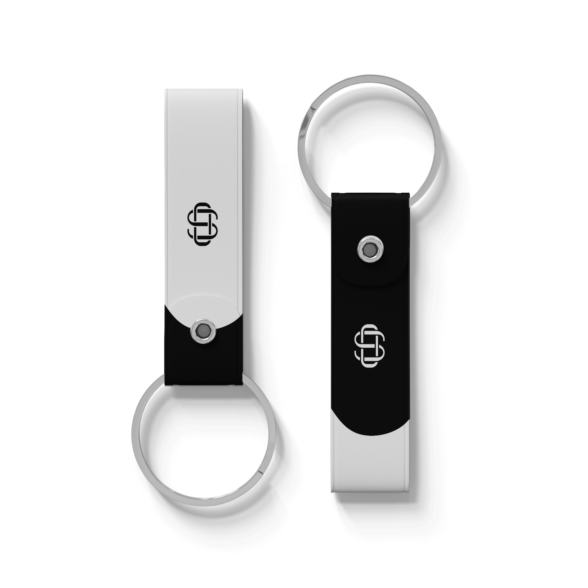 S Deri Anahtarlık – Monogram Edition